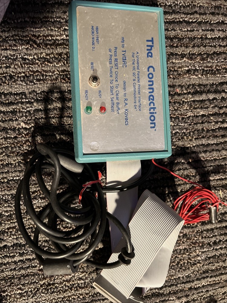 Commodore 64/128  & VIC-20 The Connection/Universal Parallel Interface (TYMAC)