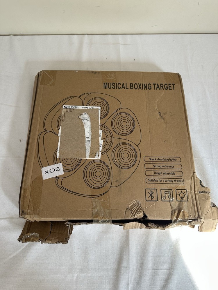 Musical Boxing Target New Open Box