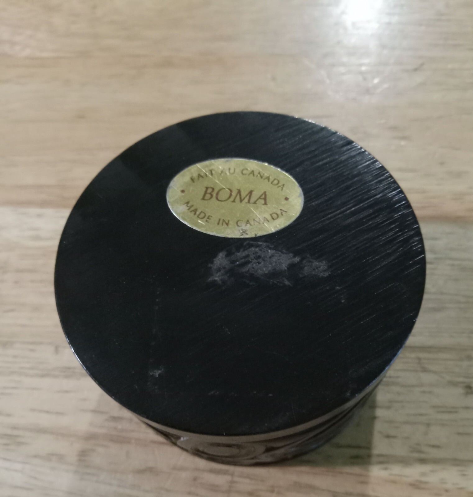 Boma Haida Native Art Desk Trinket Bowl Canadian Indigenous Carved Resin Box