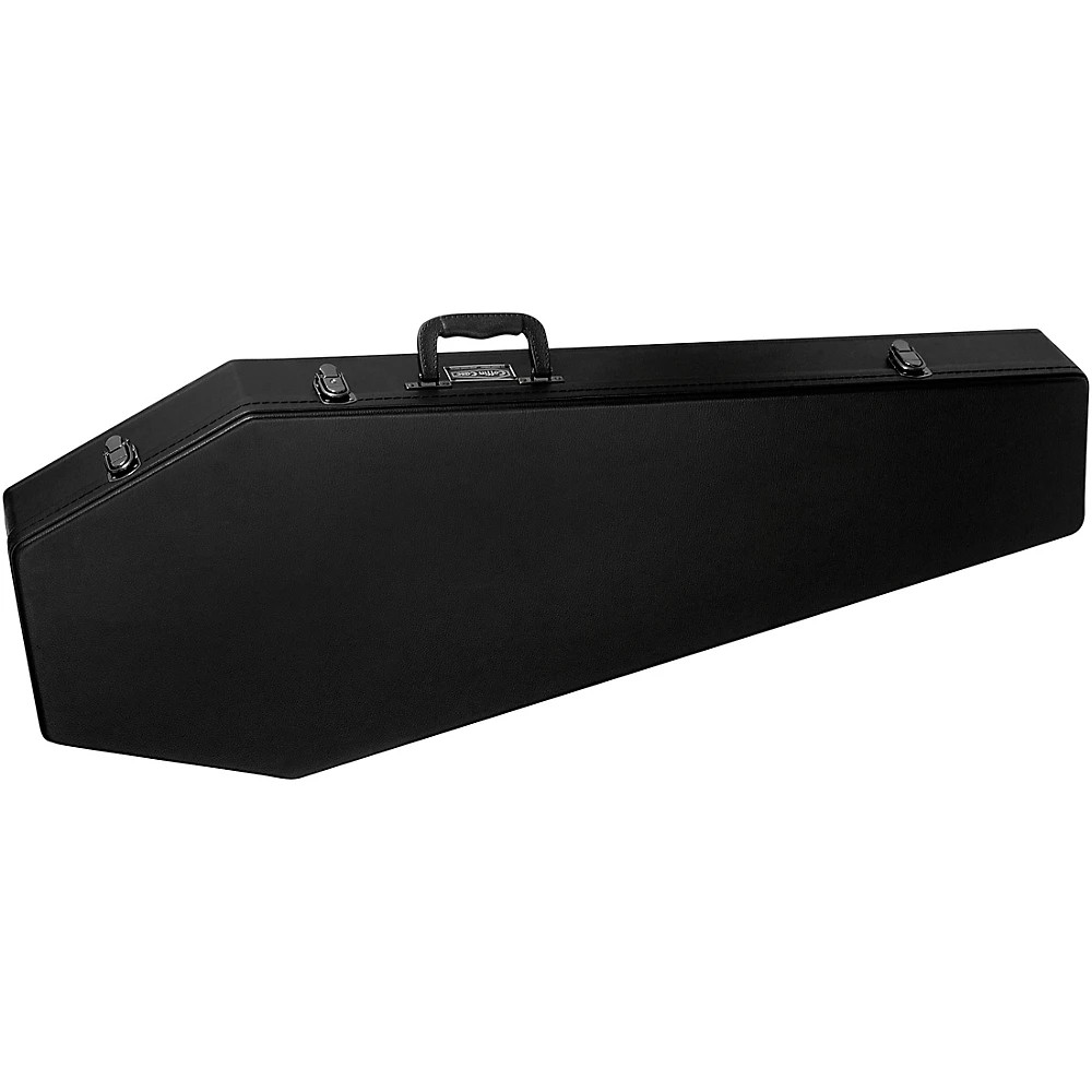 Coffin Case Guitar Case Black Black LN