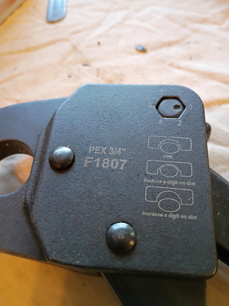 Pex Crimping Tool Multi/Adjustable Angle Type