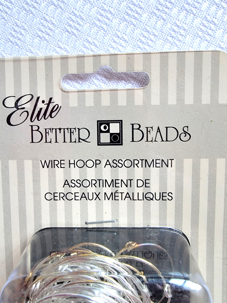 Better Beads Elite Wire Hoop Assortment 60pcs NIB