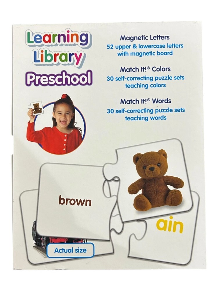 Learning Library Preschool Activity Box - New