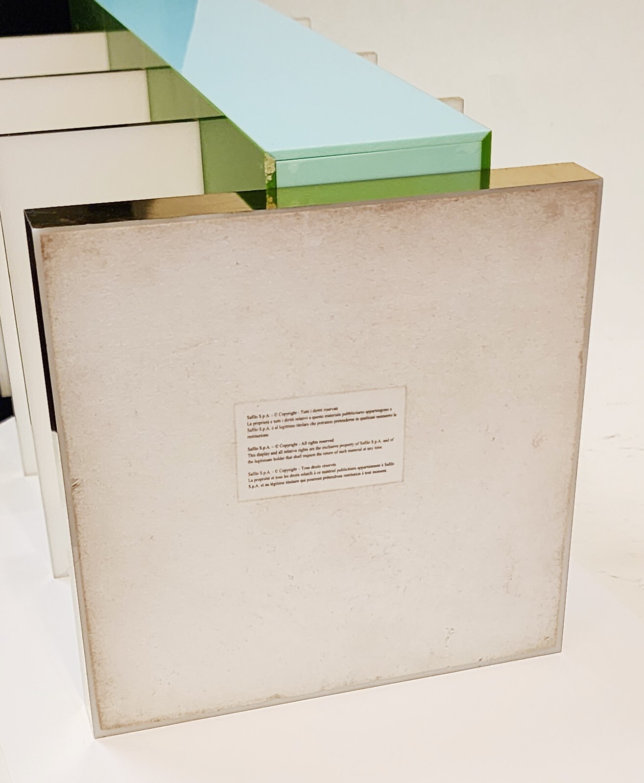 RARE! Safilo KATE SPADE Sunglasses (3) Shelved Platform Display Stand (16" Tall)