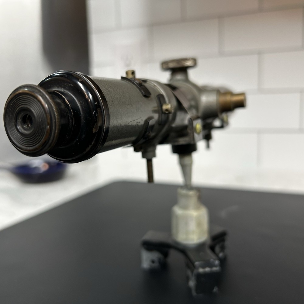 Vintage Transit Level & Dietzgen Handheld Sight Level