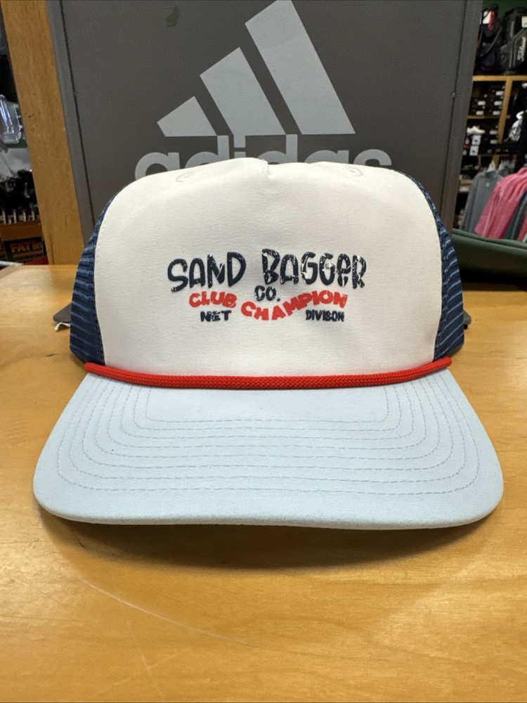 Swannies Sand Bagger  Snap Back Golf Hat NWT
