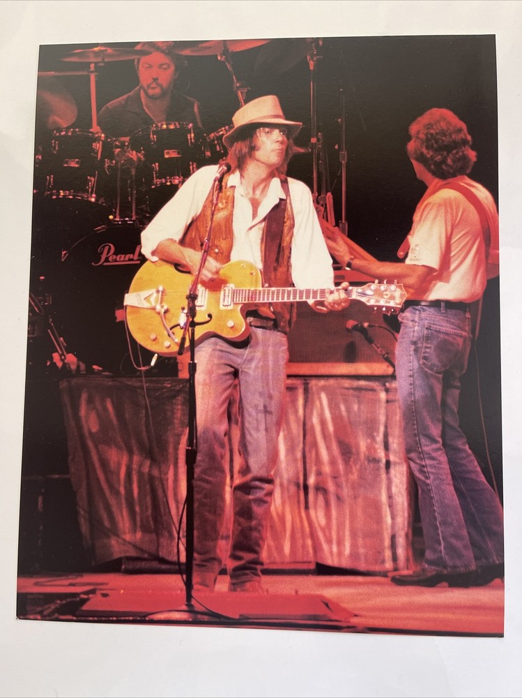 1992 Neil Young Five Collector Prints One Personally Signed The Bridge School