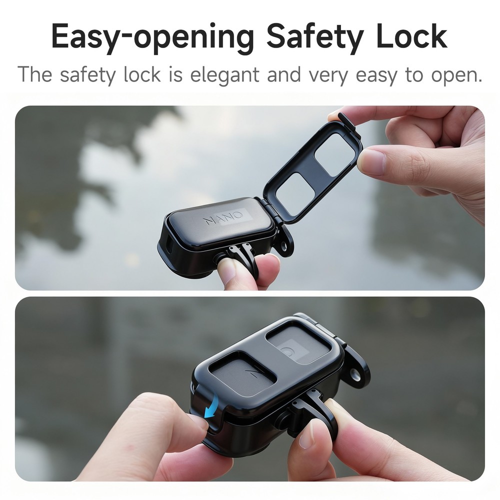 Quick-Release Adapter for DJI OSMO Nano Horizontal/Vertical Shooting Bracket