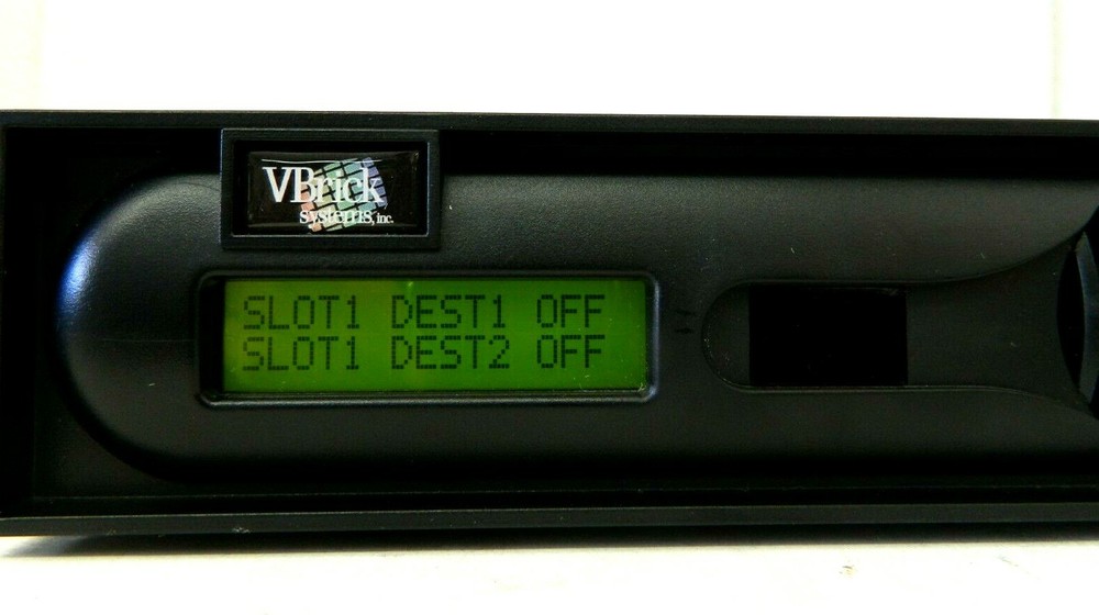 VBrick Systems 6000 Series Video Encoder / Decoder Model 9110-6200-0002