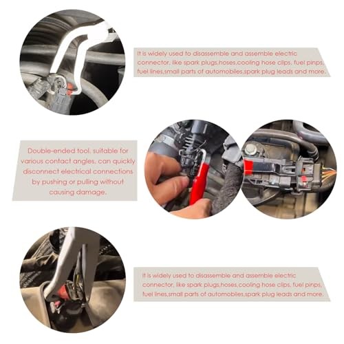 3-Piece Electrical Disconnect Pliers Set, Electrical Connector Separator