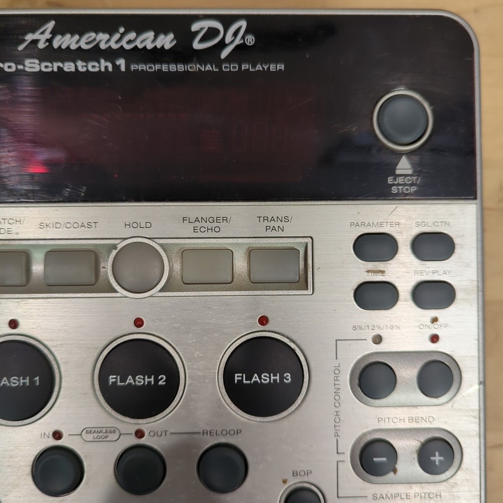 Single American DJ Pro-Scratch 1