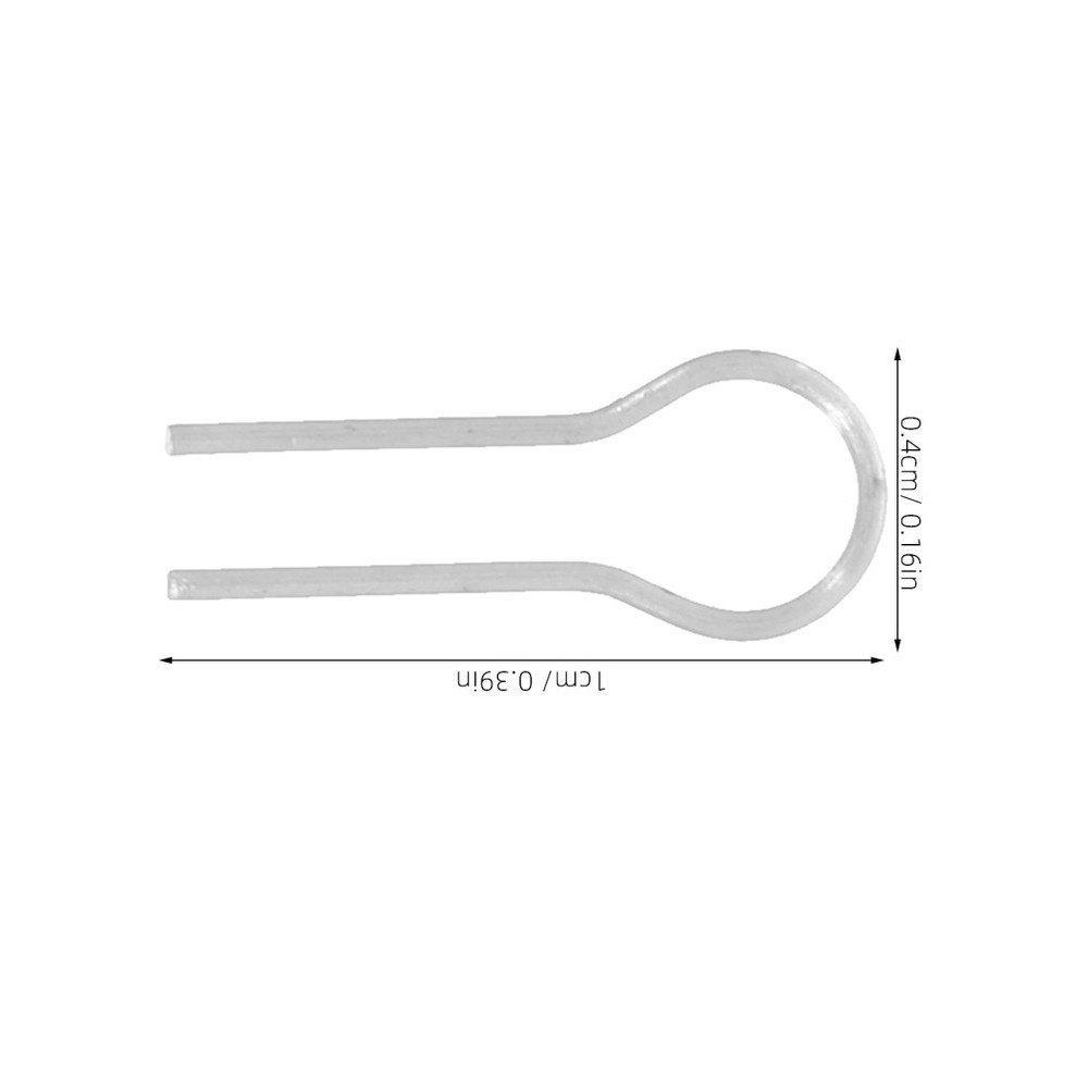 200 Pcs Pottery Hanging Needle Ceramic Fusing Hooks