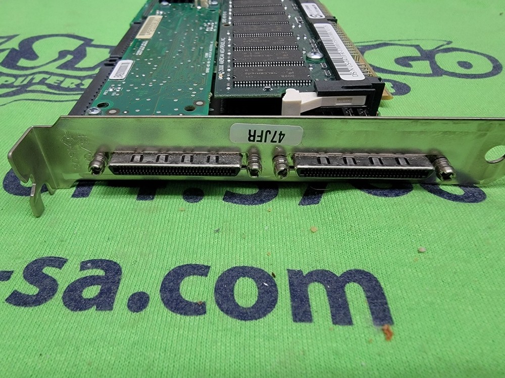 Dell 47JFR PERC 3/DC RAID Controller Card - Pull from working Dell PE2550