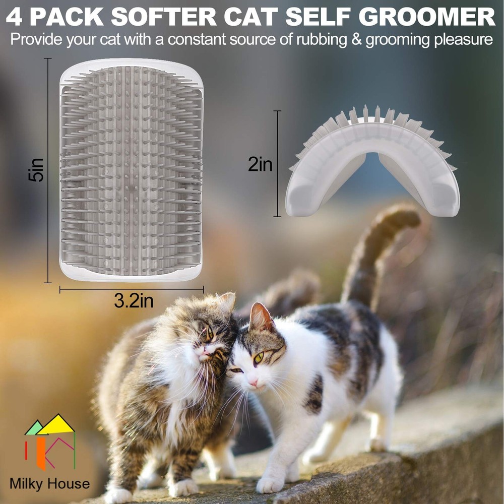 Cat Scratch Pad 2PK Non-Scratch Pads Couch Corner Kitty Scratching Bed Post T...