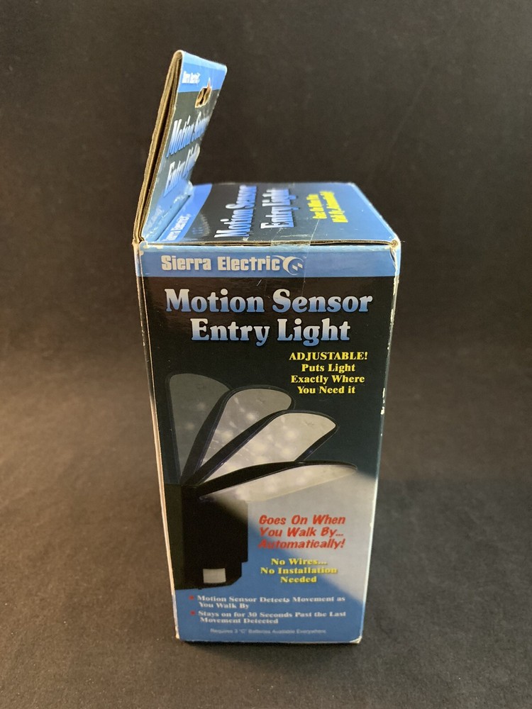 Sierra Electric Motion Sensor Entry Light