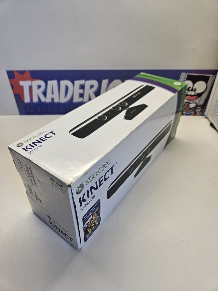 Kinect Sensor Camera (Xbox 360) w/ Kinect Adventures and Cables in Box