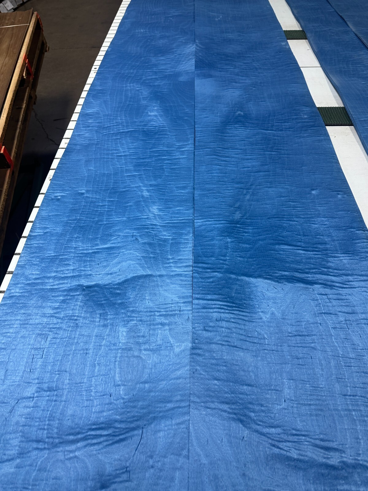 Blue Birch Raw Wood Veneer 2 sheets 121'' x 14'' 49D