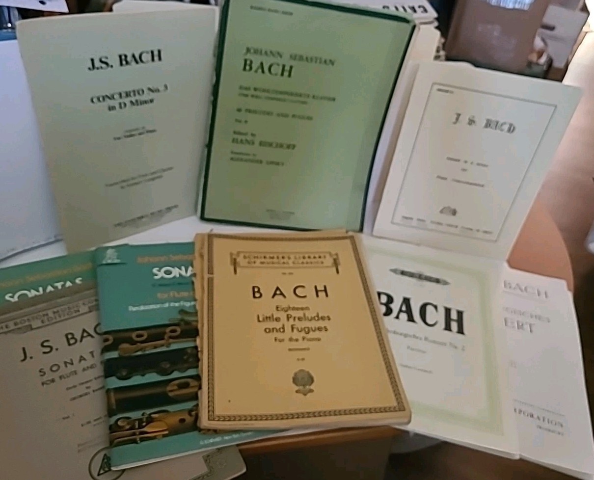 Sheet Music by Composer : Bach