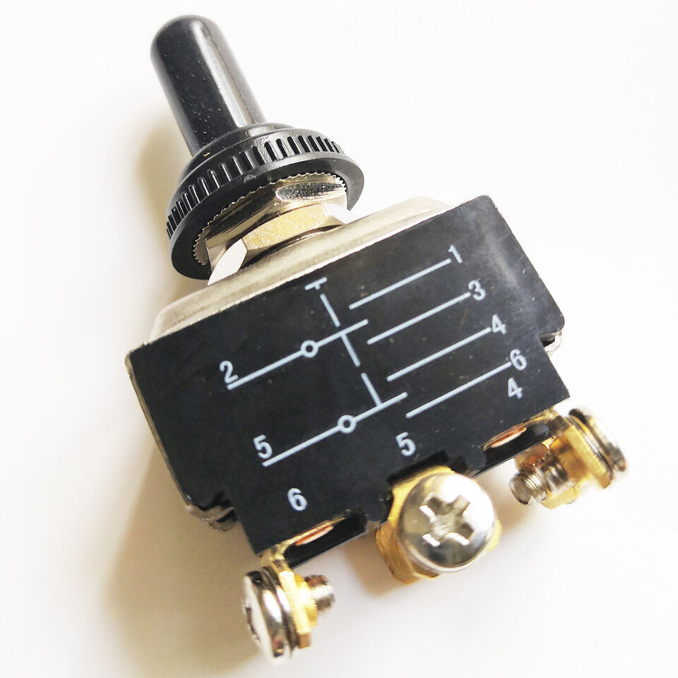 NEW KEDU Hy29d toggle switch Double pole double throw switch #DW