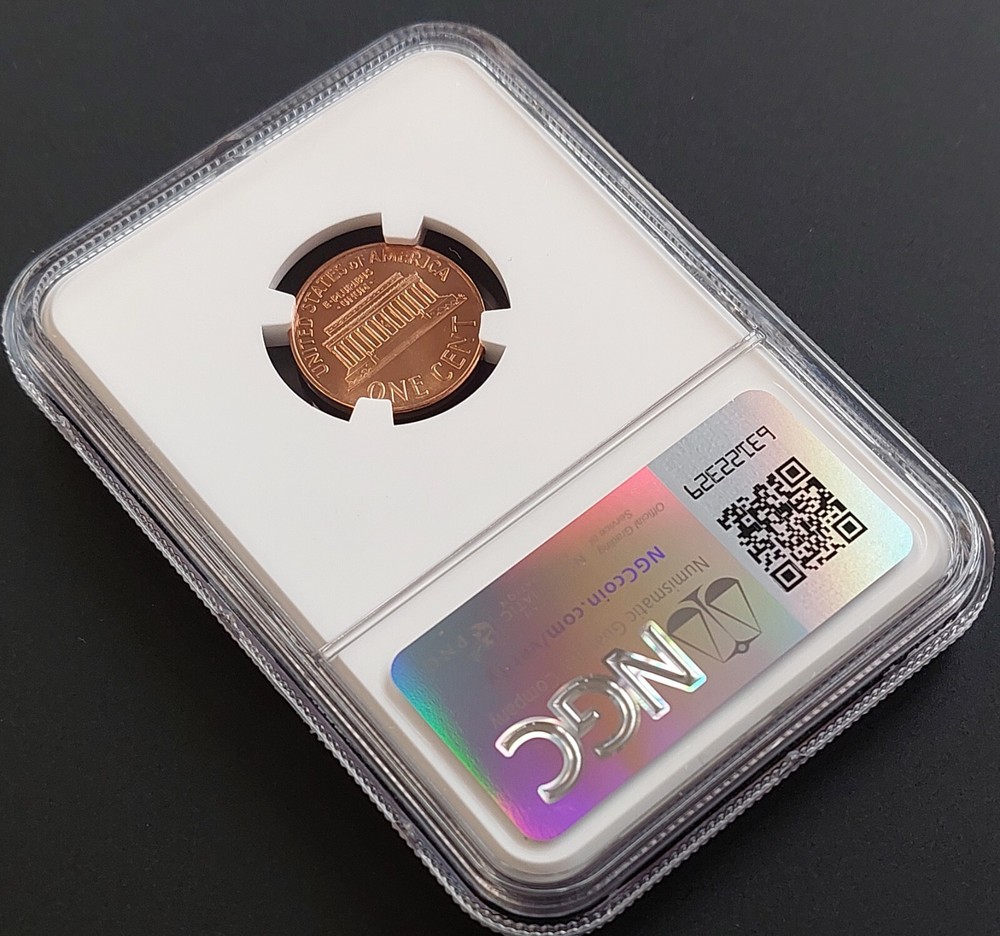 1967 SMS Lincoln Cent graded MS 65 RD by NGC!