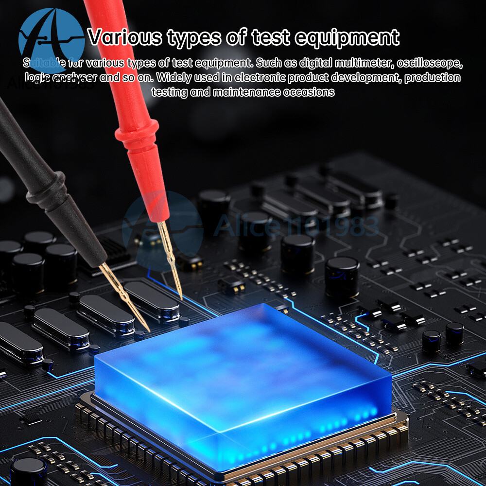 Multimeter Tester Cable Multi Meter Test Lead Probe Wire Pen Cable Needle Tip