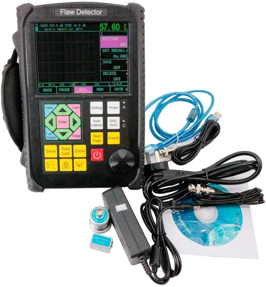 Ultrasonic Flaw Detector Machine with Measuring Range 0~10000mm 6dB DAC Function