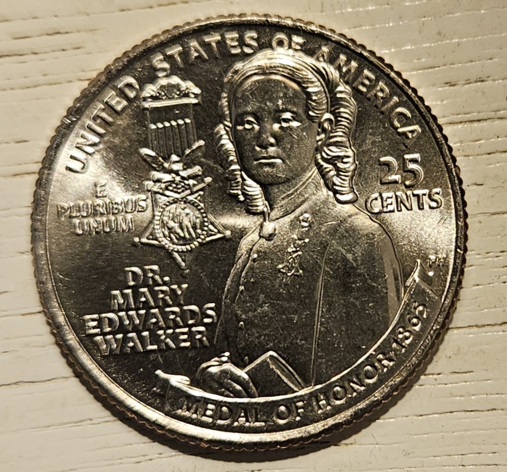 2024 P ✨DDR ERROR ✨Dr. Mary Edwards Walker QUARTER ✨First One!