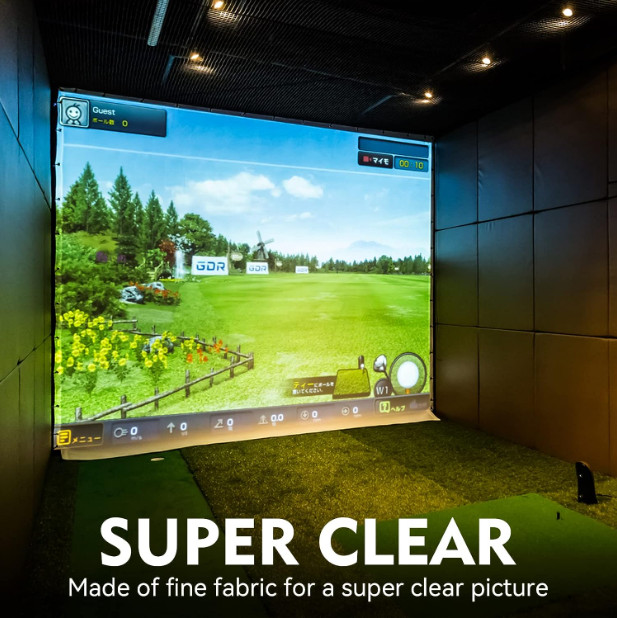 Golf Simulator Impact Screen for Indoor/Outdoor Golf Training,Golf Simulators Pr