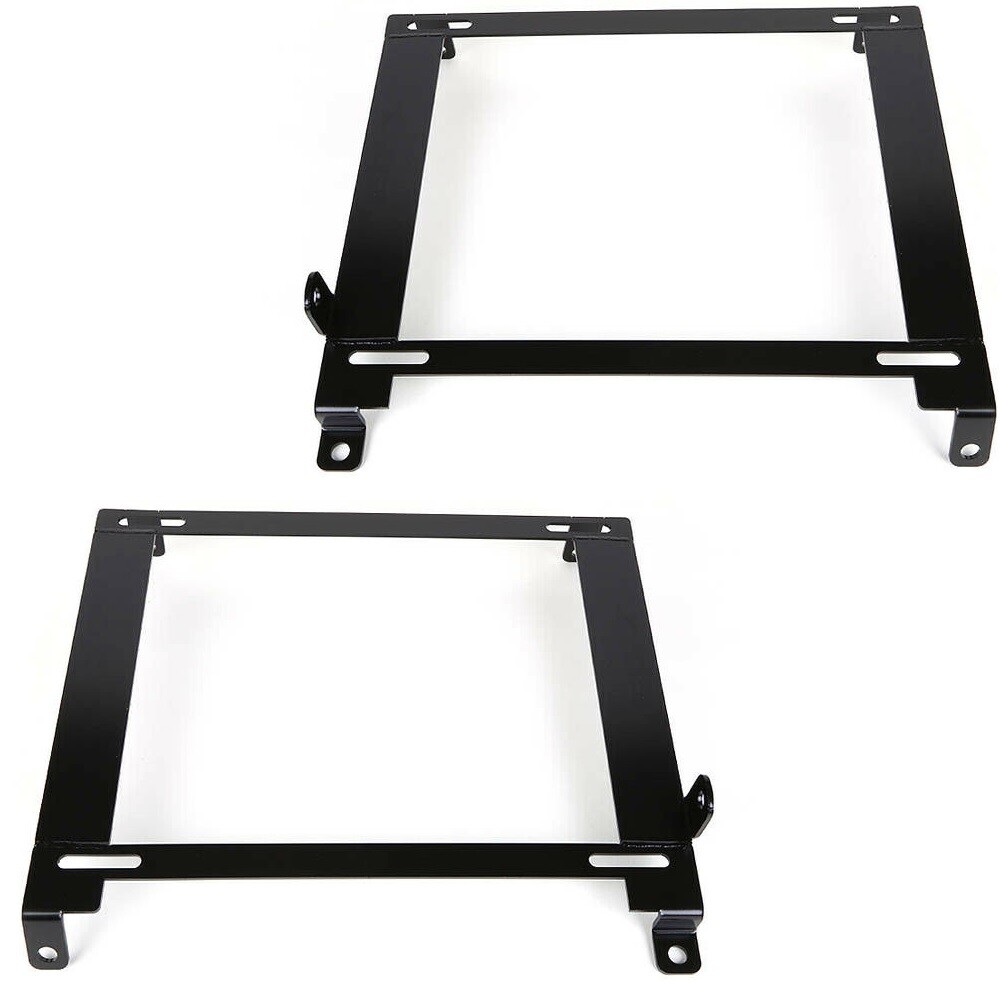 PAIR FITS FOR 01-05 CIVIC 2 / 4 DOOR LOW MOUNT RACING SEAT BRACKET ADAPTER NEW