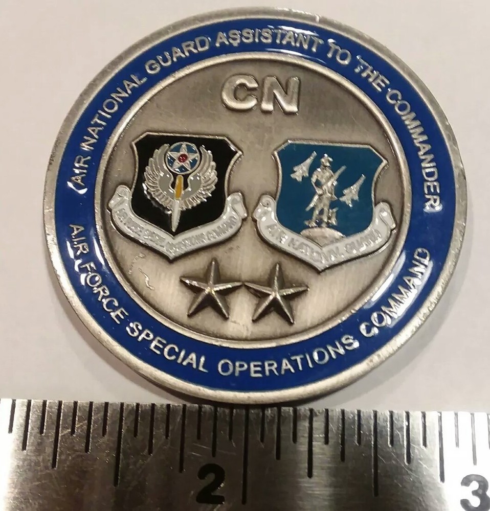 AFSOC CN ANG Assistant to CDR Challenge Coin