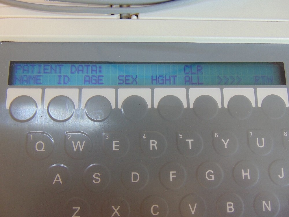 Burdick E350i Interperative Electrocardiograph ECK EKG Machine With Leads S5791x