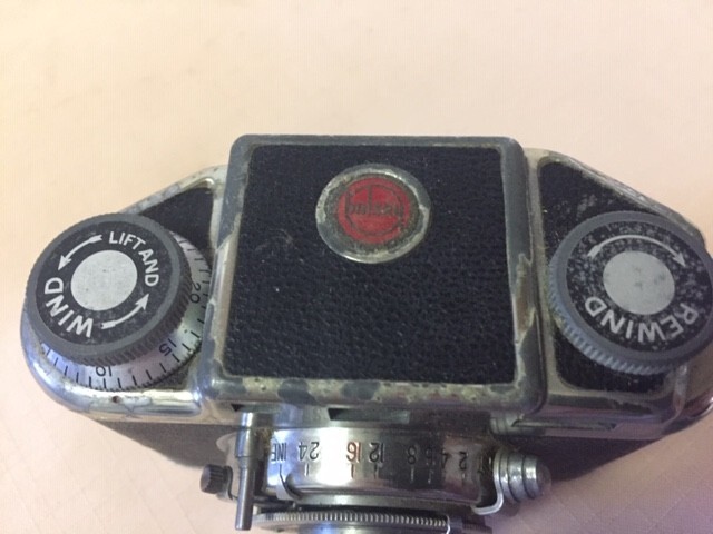 BOLSEY RANGEFINDER CAMERA MODEL 2 w/LEATHER CASE & STRAP FOR DISPLAY ONLY