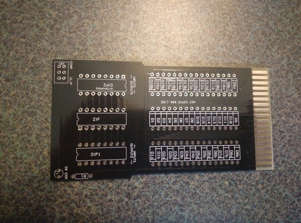 HP 10529 60017 Universal Reference Card 10529A Logic Comparator Blank PCB DIY