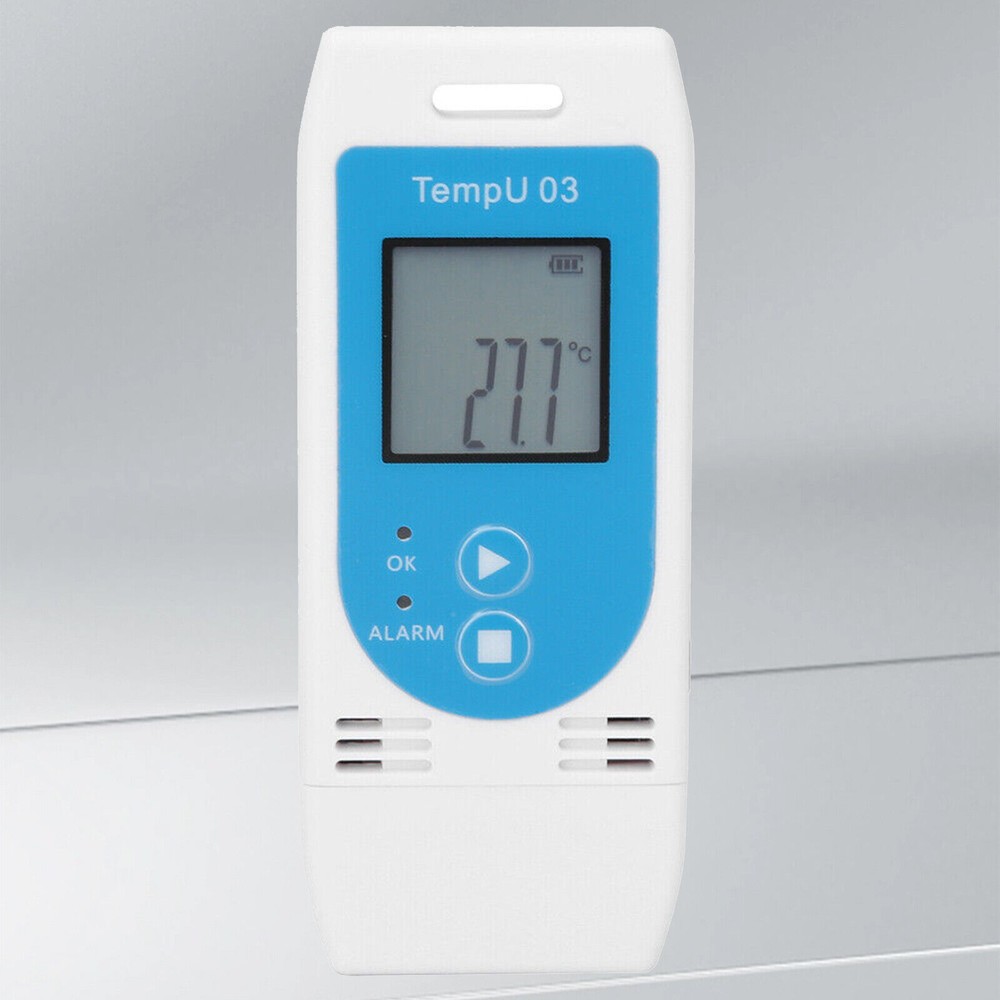 USB Digital LCD Temperature and Humidity Data Logger Reusable Temp Recorder PDF
