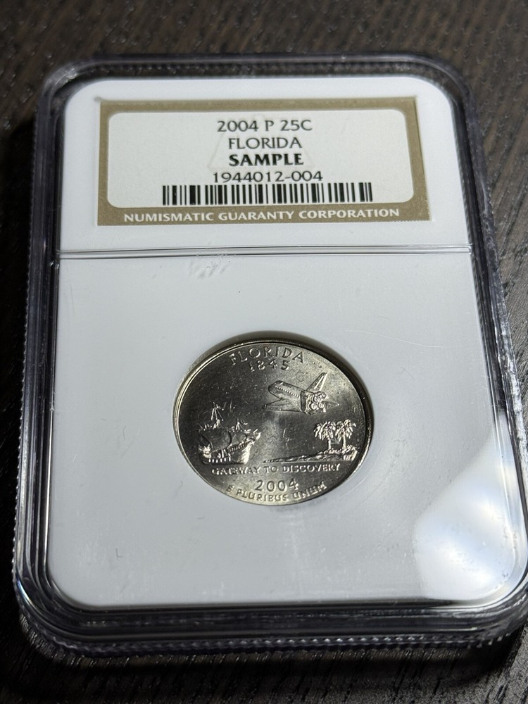 2004 P 25C NGC (SAMPLE Label)