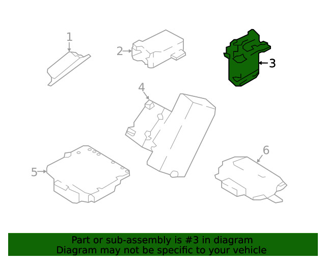 Genuine Ford Module FR3Z14F642A