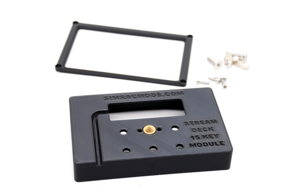 Mounting Case for Stream Deck 15 Key Module - 1/4" ARRI, Profile Mount