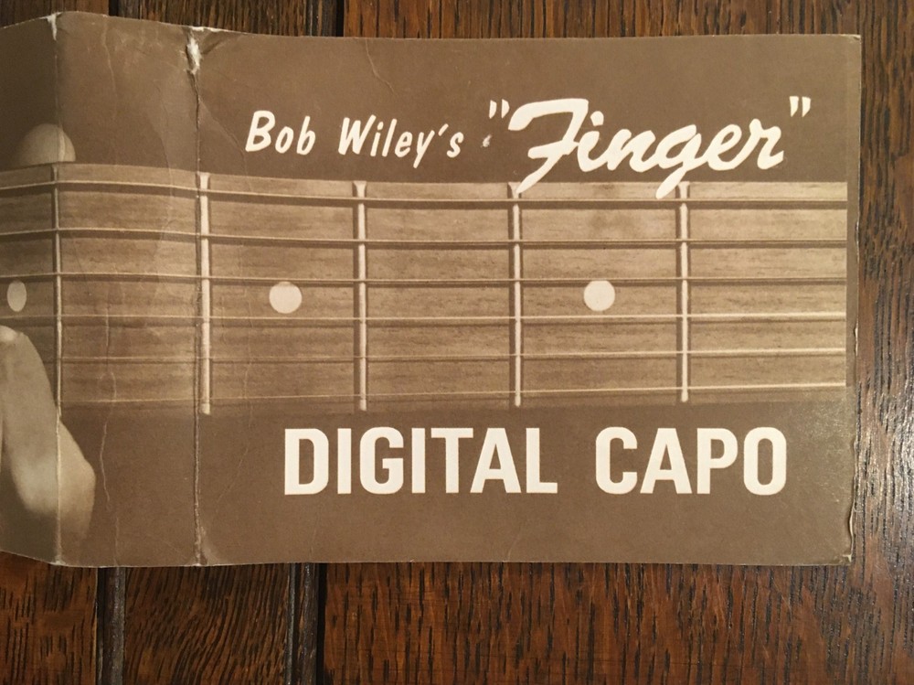 Bob Wiley “Digital” Finger Capo