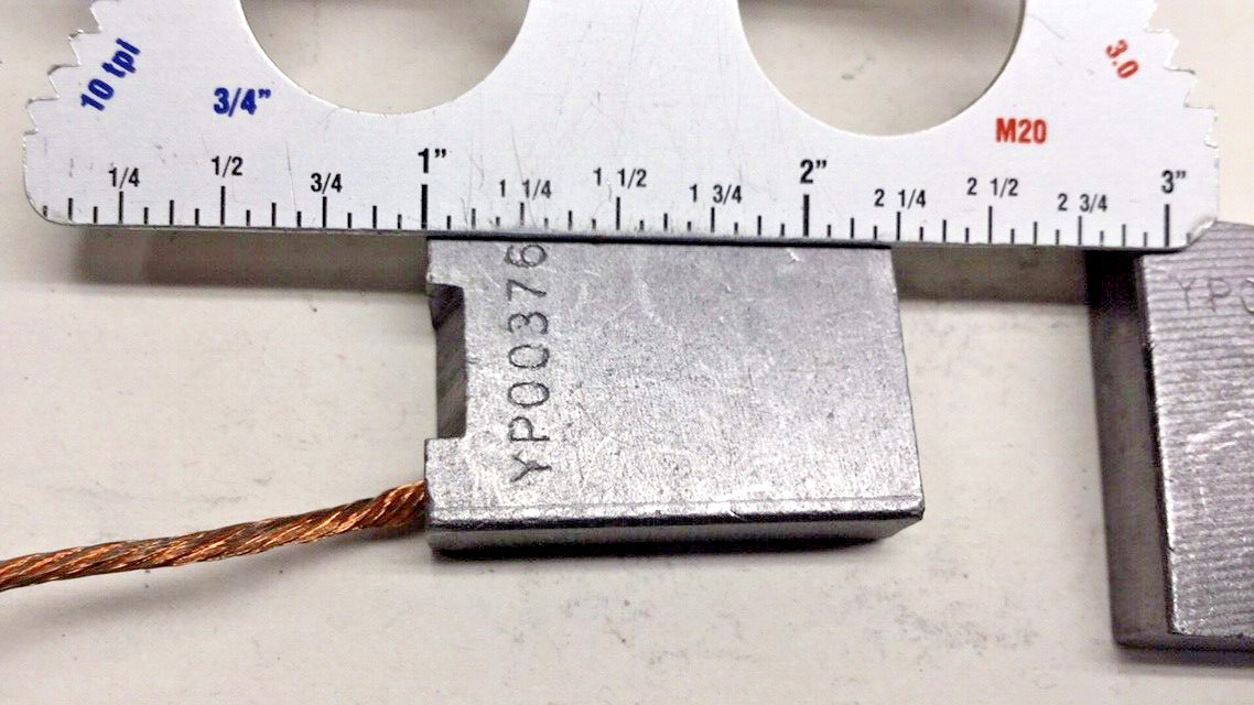 Brush YP00376 Graphite Carbon Brush (Pack of 4)