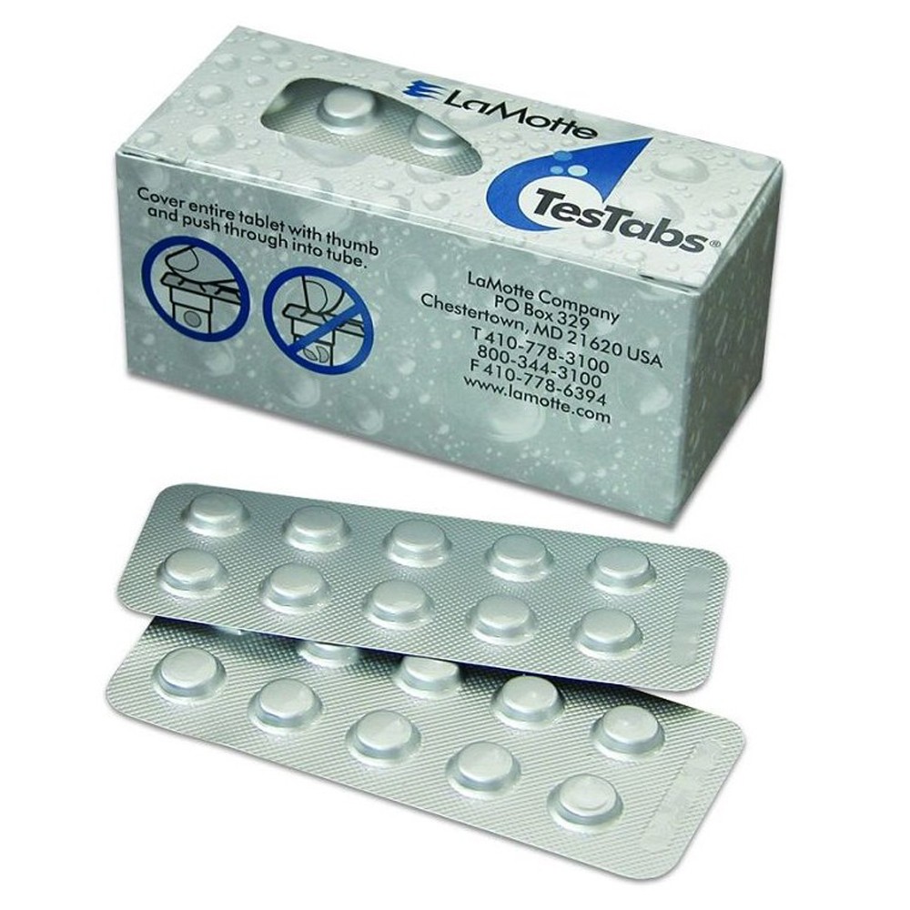 LaMotte 6915A-M Phenol Red pH Test Tabs - 1000 Per Box