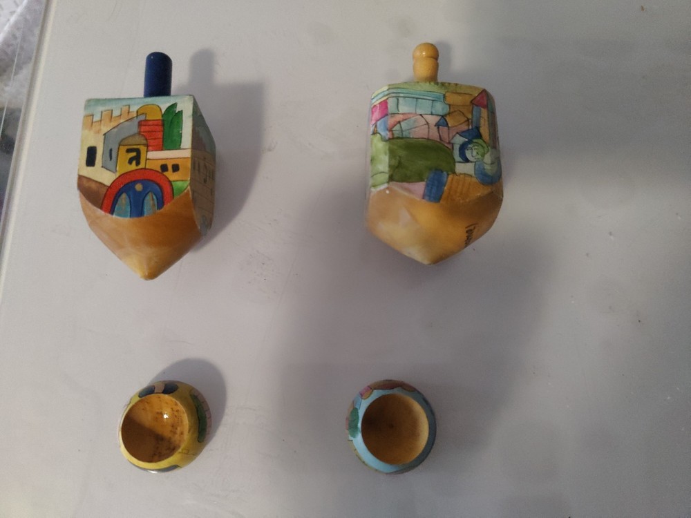 2 Small Wooden Dradels