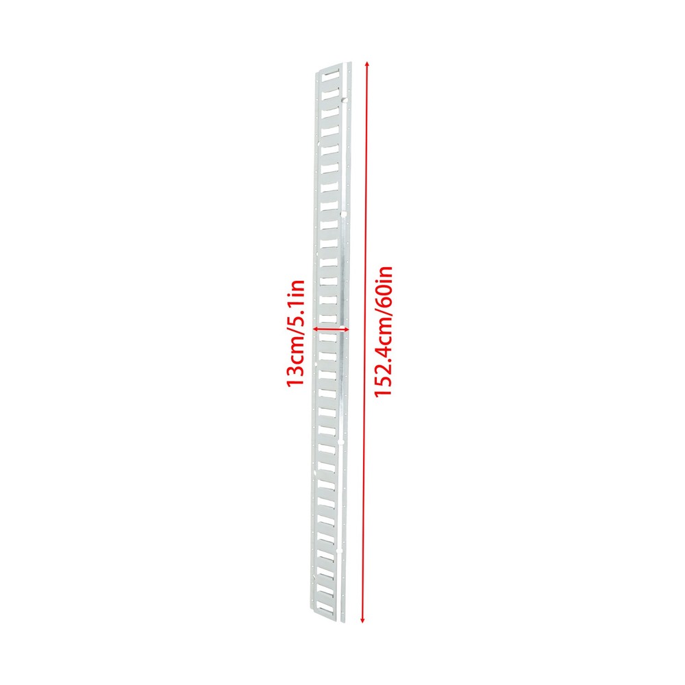 Labwork 10 Pack 5' E Track Tie Down Rail Kit For Trucks Trailers Cargo Vans