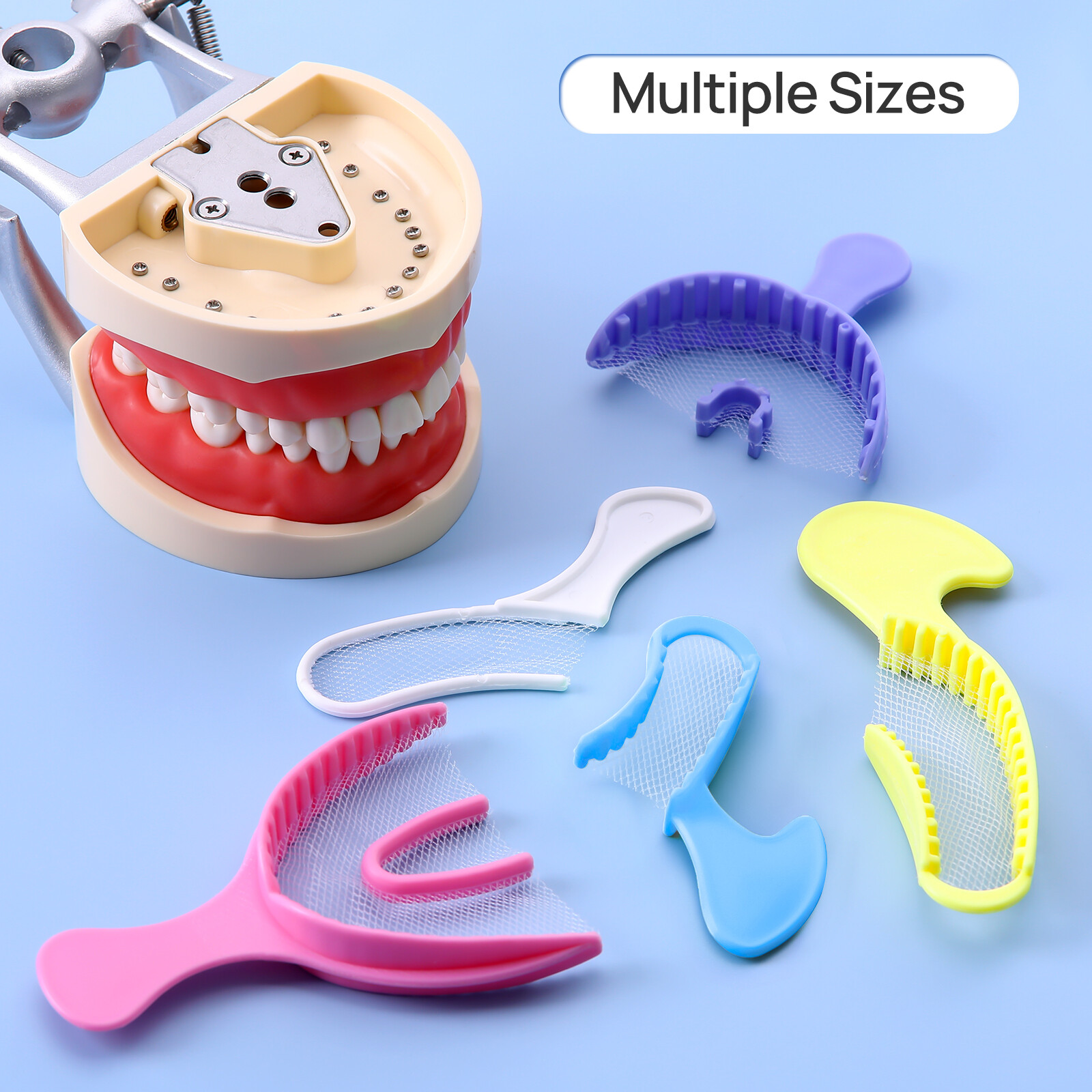 35/50Pcs JMU Dental Bite Registration Tray Disposable Dental Impression Trays