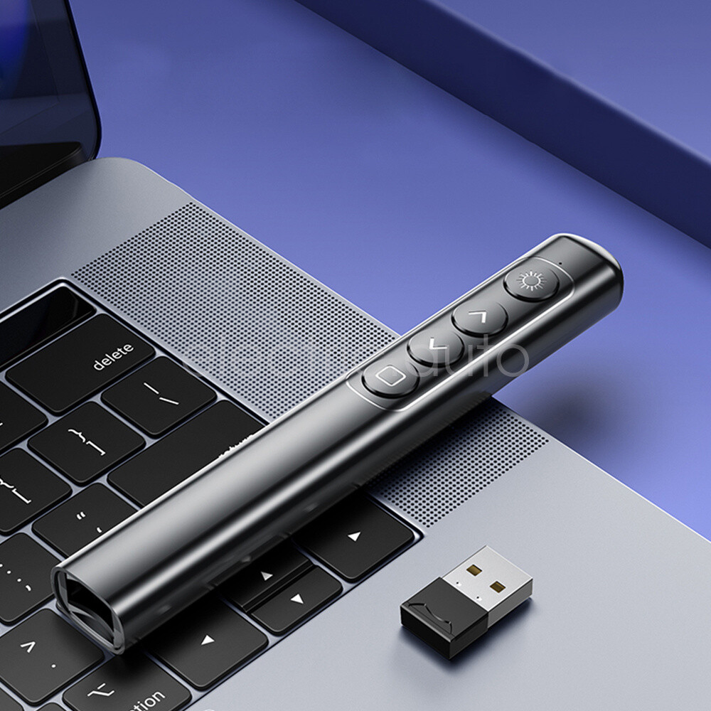 Wireless USB Remote Control Clicker PPT PowerPoint Presenter Laser Pointer Pen