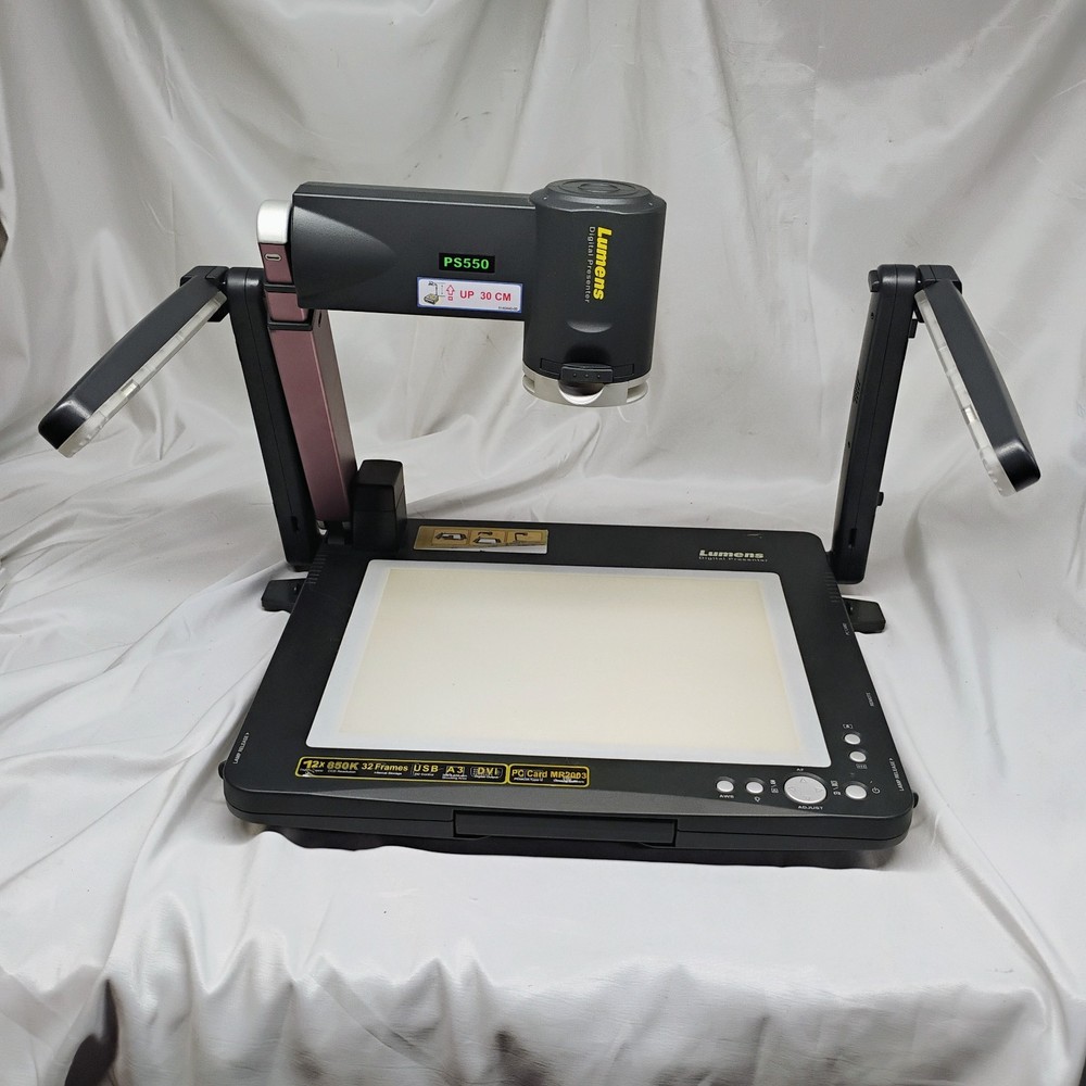 Lumens PS550 Digital Presenter Document Camera-With Remote Tested Working