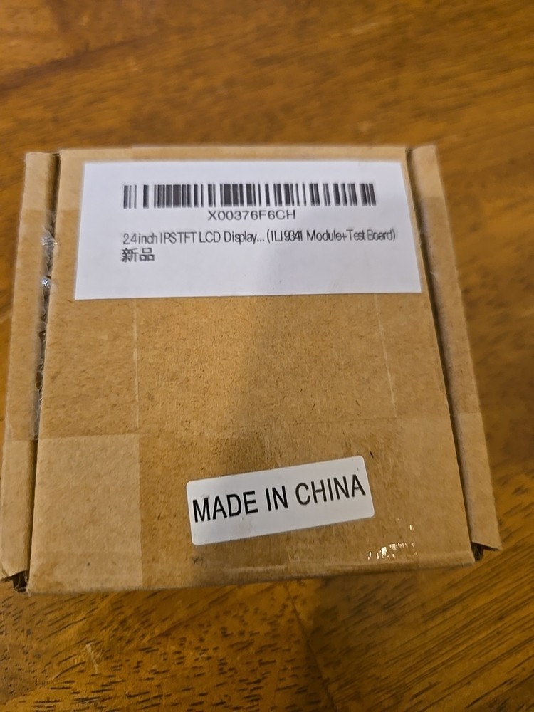 2.4" IPS TFT LCD Display Module ILI9341/ST7789 240X320 W/SPI/8bits/16bits Interf