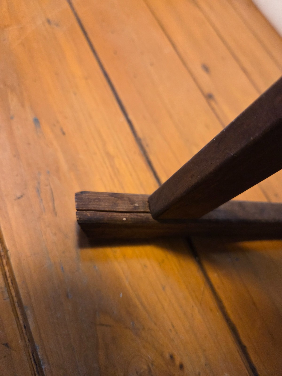 Vintage MCM Anco Bilt Tabletop Easel Wood Stand Art Display Portable