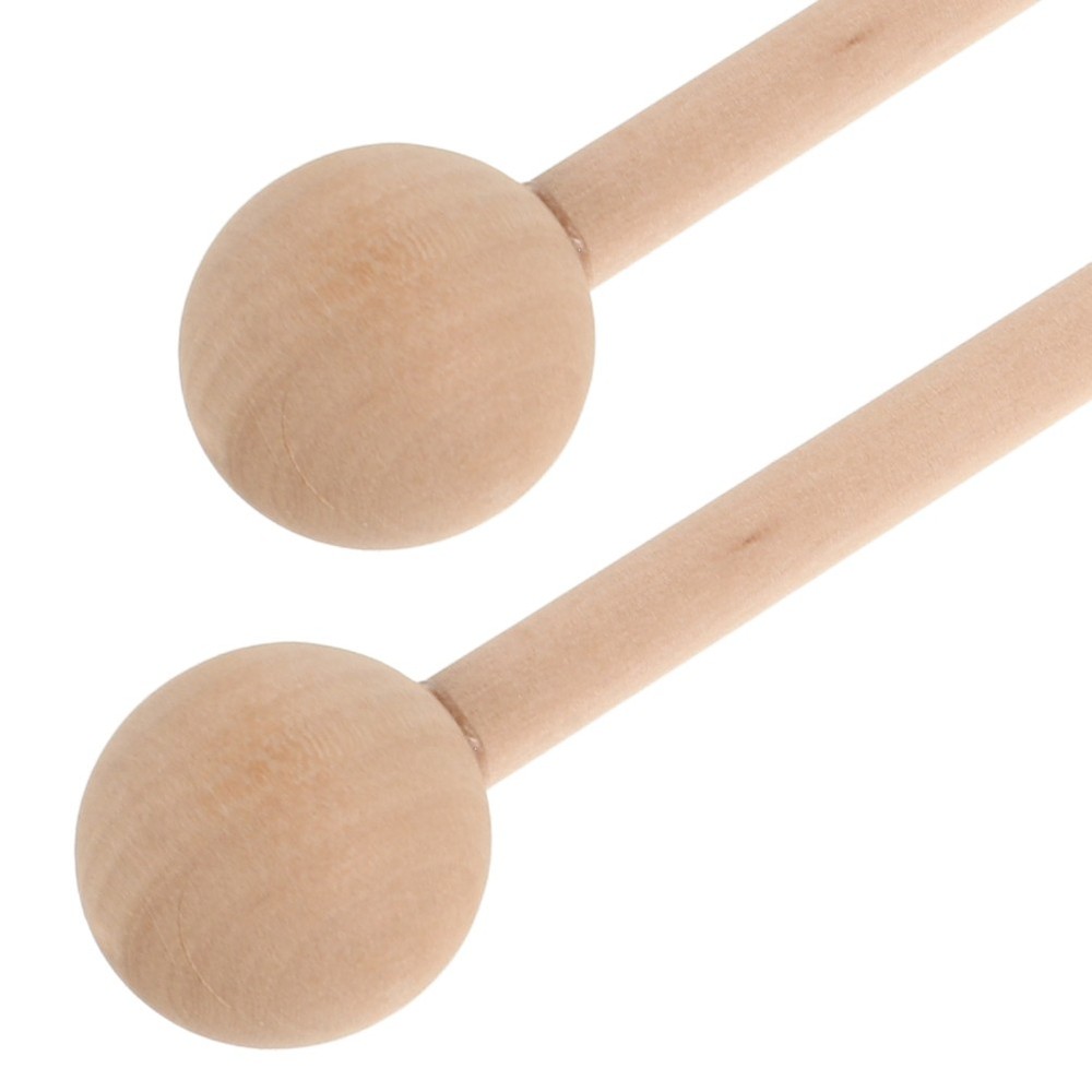 2 Pcs Empty Drum Hammer Xylophone Sticks Bell Mallets Percussion