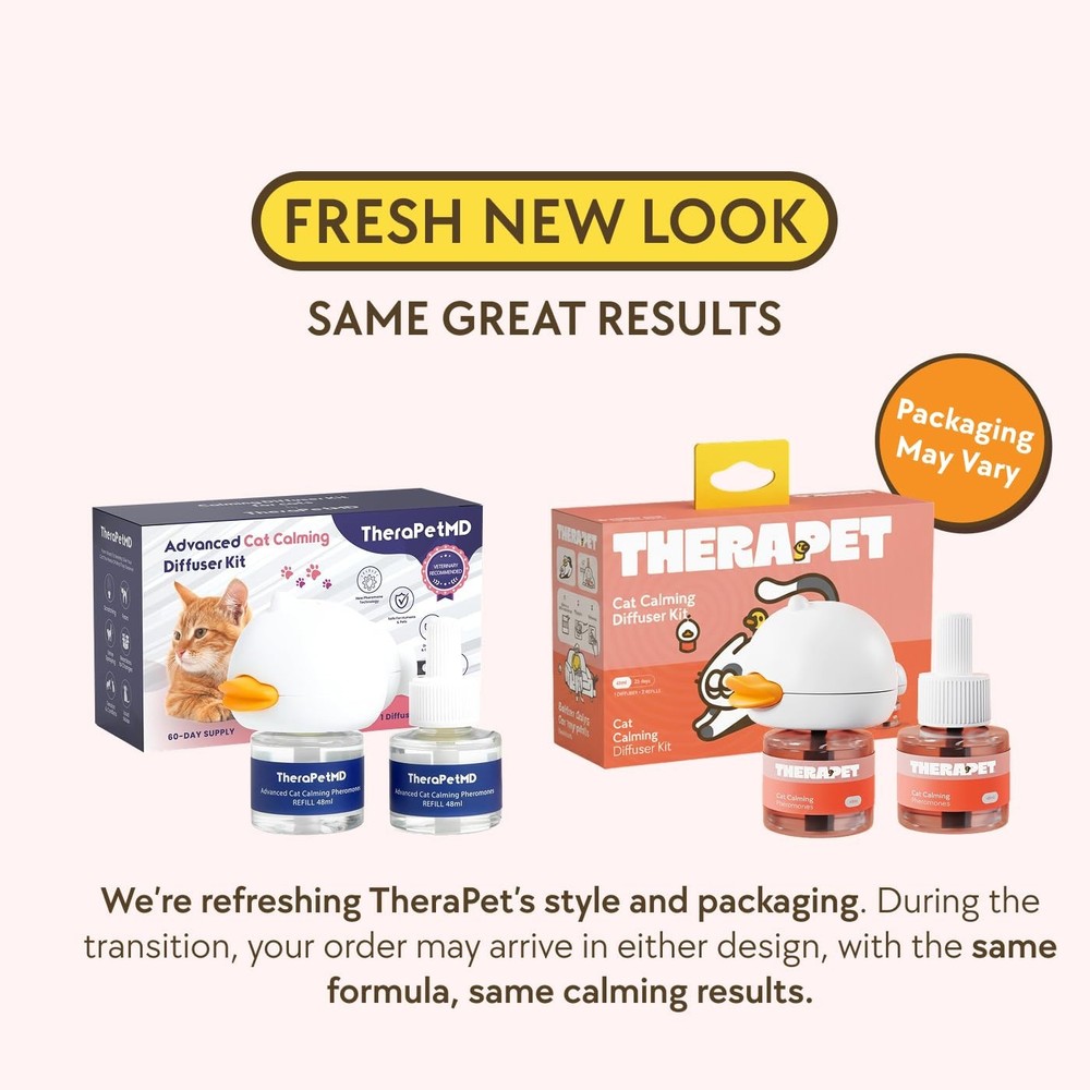 - Cat Calming Diffuser Pheromone Kit - Multi Cat Anxiety Relief Stress Reduct...