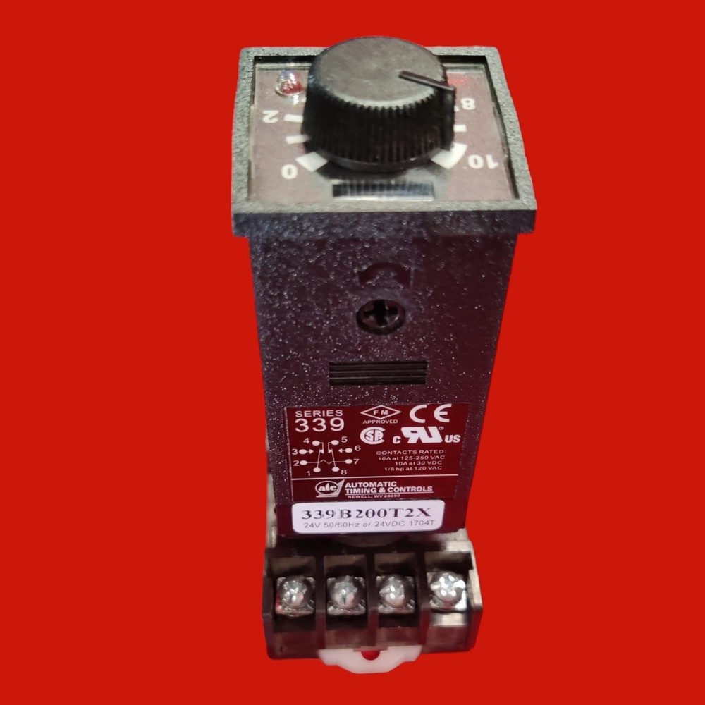 ATC 339B Plug-In Adjustable Time Delay Relay, 339B200T2X